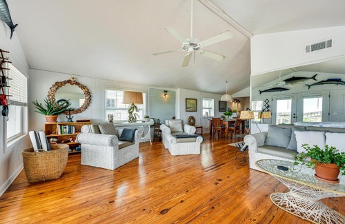 Fernandina Beach House | Oceanfront Amelia Island Cottage Deck and Boardwalk