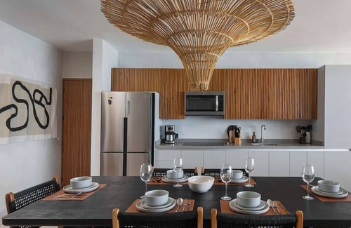 Tulsayab Apartment | Oceanfront Apartment with Private Pool