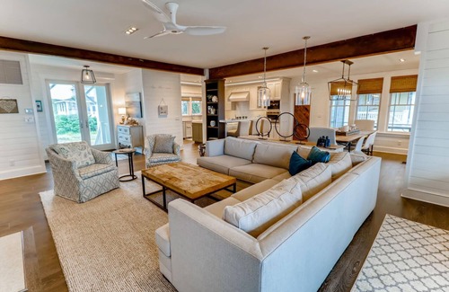 South Beach House | Oceanfront Bald Head Home with Private Boardwalk to the Beach