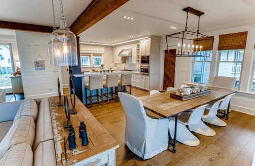 South Beach House | Oceanfront Bald Head Home with Private Boardwalk to the Beach