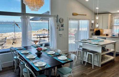 Camano Island House | Oceanfront Beach House on Camano Island: Gone Coastal Beach House.