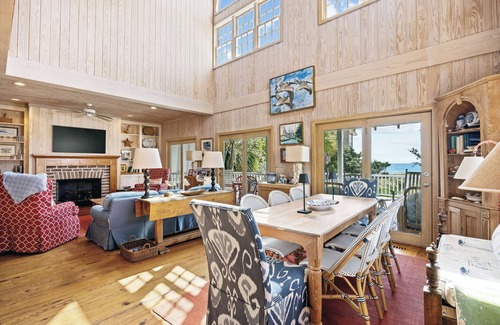 Pawleys Island House | Oceanfront Beach House, Furnished Porch, Sun Deck, Private Boardwalk, Grill