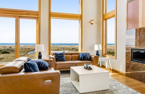 Ocean City House | Oceanfront, dog-friendly home with amazing view, hot tub, decks & fireplace