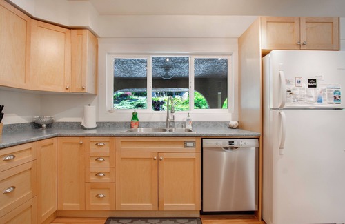 Juan de Fuca Electoral Area House | Oceanfront Getaway with Private Dock + Beach