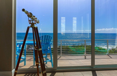 Beverly Beach House | Oceanfront home with private pool, balconies, direct beach access & W/D
