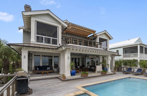 North Litchfield Beach House | Oceanfront house with separate carriage house & private swimming pool at North Litchfield Beach.