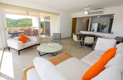 P Chahue Condo | Oceanfront Marina Views with Spacious Living & Central Location