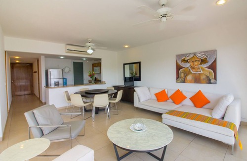 P Chahue Condo | Oceanfront Marina Views with Spacious Living & Central Location