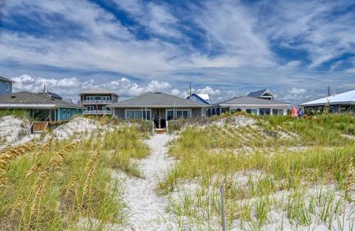 Topsail Beach House | Oceanfront - Pet Friendly - Wraparound Porch