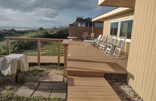 Crescent Beach House | Oceanfront private, dog friendly, 2BR house, Fall/Thanks/Christmas availability.