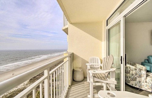 Crescent Beach Apartment | Oceanfront Resort Condo in North Myrtle Beach