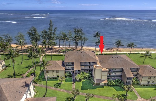 Kapaa Condo | Oceanfront, Stunning View, Remodeled, 1 BR, A/C, Pono Kai C305