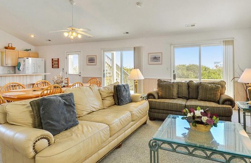 Carova Beach House | Oceanside, 5 BRs, Wild Horses, 600 ft to Beach Access, 4wheel Drive Area, 4x2398, The T House