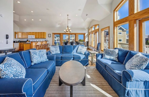 Ocean Isle Estates House | Oceanview Dog Friendly Home with Pool, Hot Tub, Elevator, Game and Media Rooms