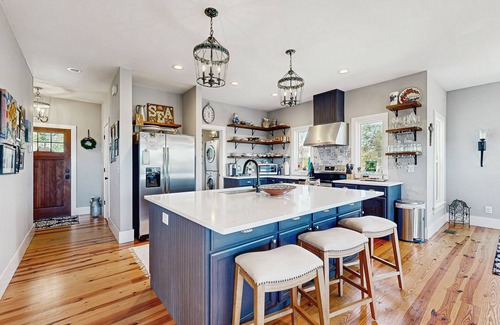 Edisto Island House | Oceanview home in Edisto Beach, fire pit, & well-equipped kitchen