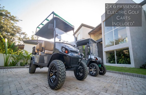 Tamarindo Villa | Oceanview Villa w/water slide, 2 golf carts, deluxe breakfast, HK included