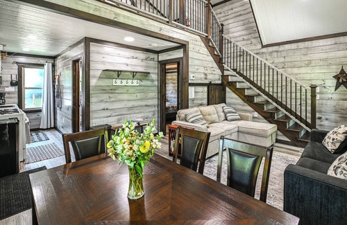 Sugarcreek Cabin | Ohio Amish Country Getaway: Fish, Hike, Boat!