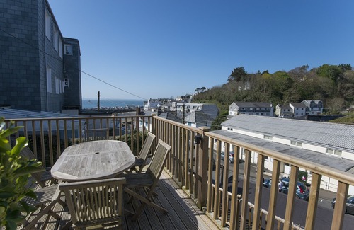 St. Mawes Cottage | Old Fisherman's Cottage with Sun Deck Offering Sea Views of St Mawes Harbour