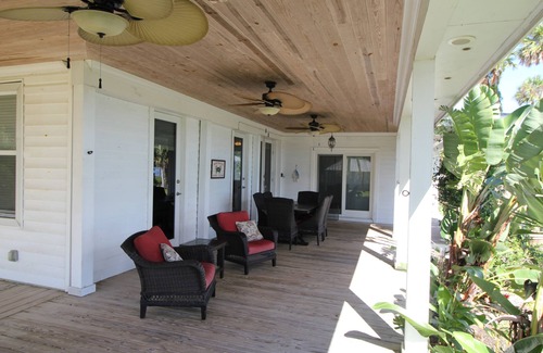 St. Lucie Village House | Old Florida Charm, House on the Indian River Lagoon with 250 ft Dock New Listing