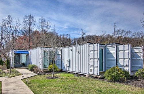 Old Fort House | Old Fort Shipping Container House Near Trails