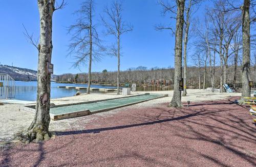 Lake Harmony Apartment | On Big Boulder Lake Condo with Community Pools!
