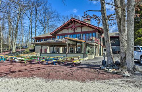 Lake Harmony Apartment | On Big Boulder Lake Condo with Community Pools!