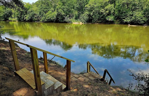 Mooresboro RV Rental | On Broad River, Lot for Camper/RV , Pet Friendly, Fishing, Kayaking & Firepit