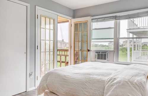 West Hampton Dunes House | On Private Cove with Panoramic Bay and Sunset Views, Right of Way to the Ocean
