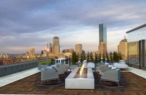 Shawmut Apartment | On-site Theater! 1BR | W/D | Desk | WiFi | Downtown Boston
