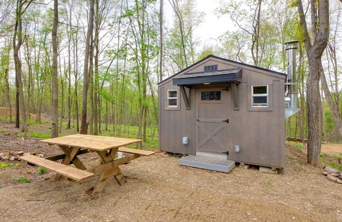 Blissfield Apartment | On-Site Trails to Mohican River: Tiny Home Retreat