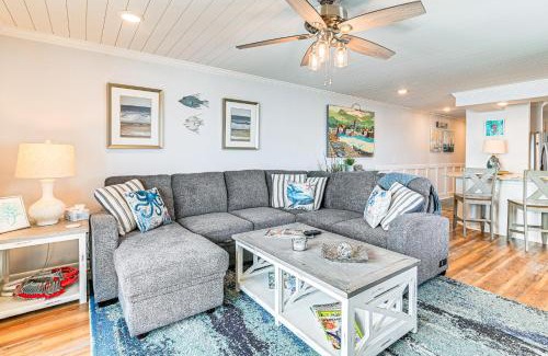 Surfside Beach Apartment | On-The-Beach Escape Oceanfront in Surfside!