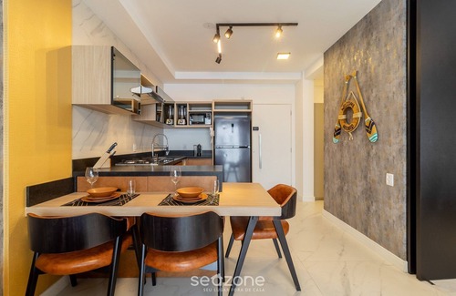 Lagoa Pequena Apartment | On the sea Court Apartment in Campeche Rvm0203