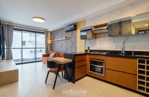 Lagoa Pequena Apartment | On the sea Court Apartment in Campeche Rvm0203