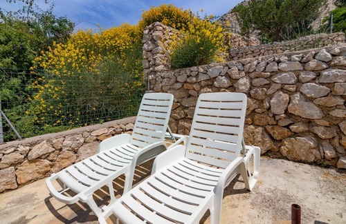 Stara Baska Apartment | One bedroom apartment with terrace and sea view Stara Baška, Krk (A-19363-a)