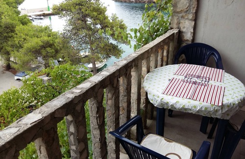 Crkvice Apartment | One bedroom apartment with balcony and sea view Cove Crkvice, Pelješac (A-17667-b)