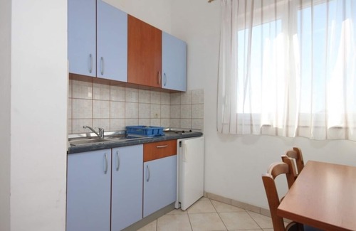 Novalja Apartment | One bedroom apartment with balcony and sea view Novalja, Pag (A-6341-e)