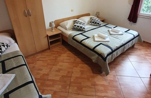 Srebreno Apartment | One bedroom apartment with balcony and sea view Mlini, Dubrovnik (A-10269-c)