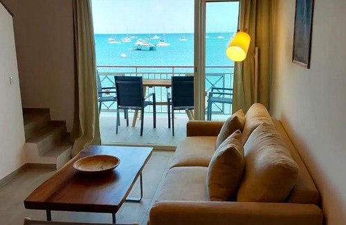 Sandy Ground Apartment | One bedroom appartement at Sandy Ground 290 m away from the beach with sea view shared pool and terrace