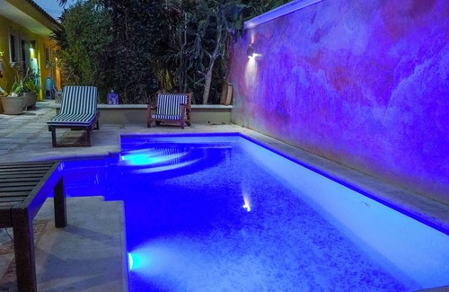 Colonia Salina Chica Apartment | One Bedroom Suite, Serene, Pool, Gardens, Rooftop Terrace, Kitchenette
