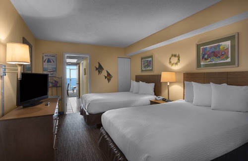 Arcadian Shores Resort | One Bedroom Suite w/Lovely Oceanfront View + Official On-Site Rental Privileges