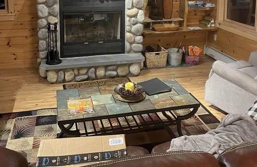 Greenwood Ski Chalet | Only a 200-Yard Walk To West-Side Mount Abram Ski Resort & Bike Park.