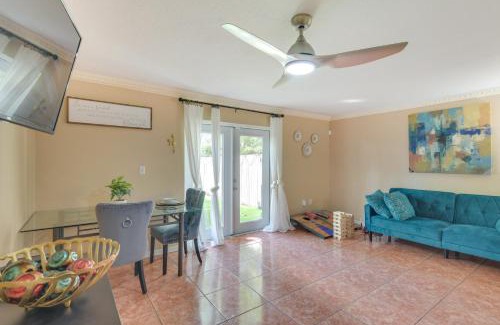 Opa-Locka House | Opa-locka Townhome, 15 Mi to Miami Beach!