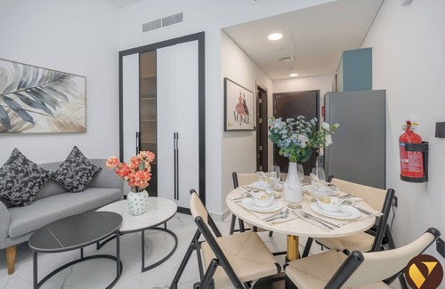 Al Barsha Apartment | Opalz by Danube Access to SZR Dubai