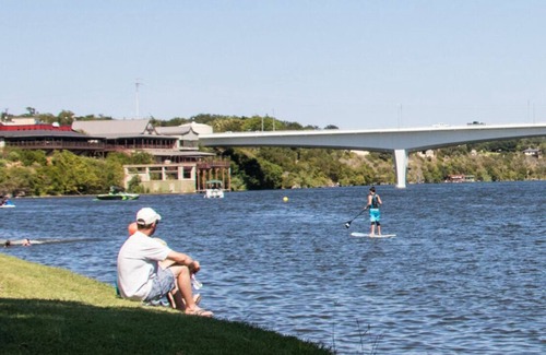 Marble Falls RV Rental | OPEN SKY CAMPSITES in Marble Falls! Continental breakfast, shared elec & firepit