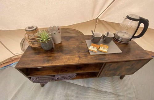 Dwyran RV Rental | Opulent Emperor Tent: Luxury Glamping