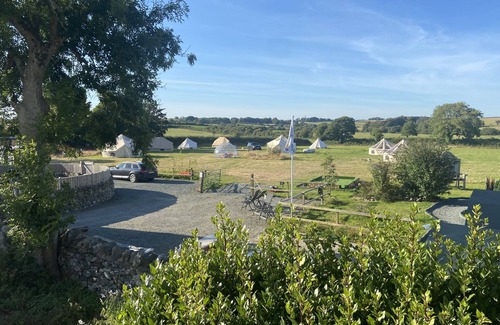 Dwyran RV Rental | Opulent Emperor Tent: Luxury Glamping