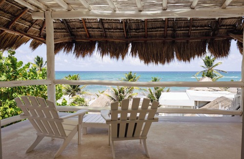 Zona Hotelera House | Orange Beach House 10bdr in Tulum Hotel Zone, Wake up every morning on the beach
