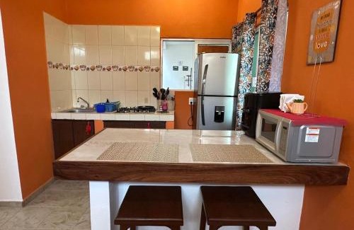 Colonia 5 de Diciembre Apartment | Orange Butterfly