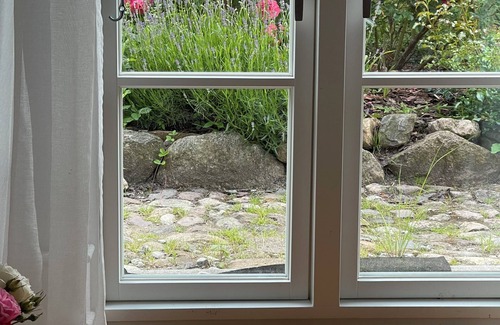 Nustrow House | Orangery in the park-like rose garden, wildflower meadow, apiary and pond -