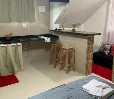 Praia da Vila Apartment | Os Piratas Tiki bar